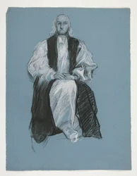 Studie für die Figur von Bischof William White