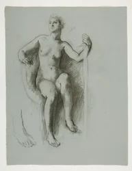 Studie für die Figur des Genius des Staates