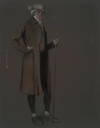 Studie für die Figur von John Bartram, in