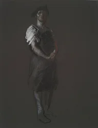 Studie für die Figur eines Arbeiters, in