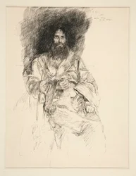 Studie eines bärtigen Mannes (Shakespeare)