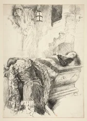 Grabes Szene - Romeo findet Julia, aus Romeo und Julia