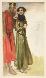 Unidentifizierte Shakespeare-Szene (zwei Männer)