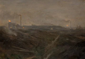 Hochöfen, Nacht