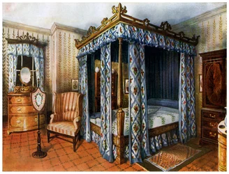 Ein Hepplewhite-Schlafzimmer, 1911-1912