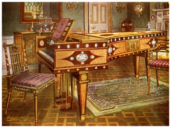 Dekorative Möbel des späten 18. Jahrhunderts