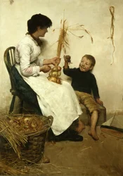 Sein erster Fang, ca. 1888