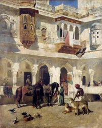 Der Rajah auf der Jagd, ca. 1885
