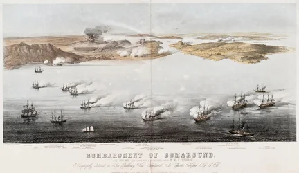 Bombardierung von Bomarsund, 1854