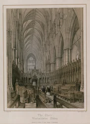 Der Chor, Westminster Abbey, London