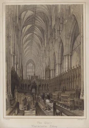 Der Chor, Westminster Abbey, London