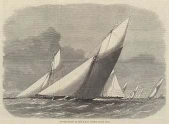 Cutter-Wettkampf des Royal London Yacht Club