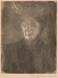 Porträt der Frau des Künstlers