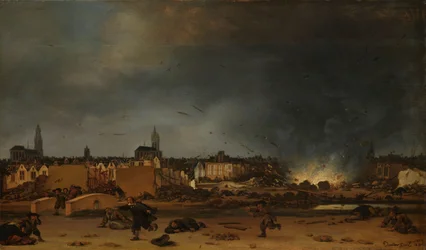 Die Explosion des Pulvermagazins in Delft