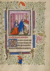 Ein Priester feiert die Messe