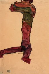 Männlicher Akt, 1910