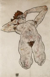 Liegender Akt, 1917