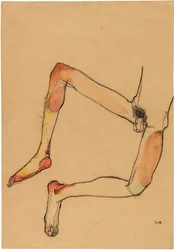 Nackter männlicher Bauch, 1910