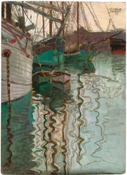 Hafen von Triest, 1907