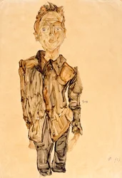 Porträt eines Jugendlichen, 1910