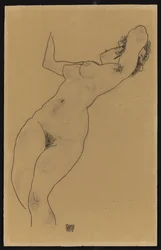 Liegender Akt, 1918