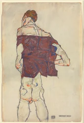 Stehender Mann; Stehender Mann, 1913