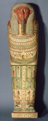 Sarg von Amunred, 25.-26. Dynastie, ca. 715-525 v. Chr.