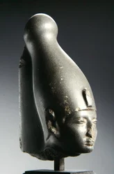 Porträt von Amenemhat III (1843-1798 v. Chr.) Mittleres Reich