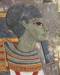 Relief des Gottes Ptah