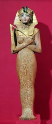 Shabti-Figur des Königs aus dem Grab von Tutanchamun (ca. 1370-1352 v. Chr.) Neues Reich