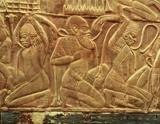 Die Feinde Ägyptens besiegt und versklavt (Detail)