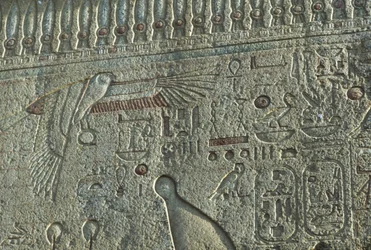 Relief, Tempel des Amun, Luxor, altes Theben (UNESCO-Welterbeliste)