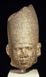 Kolossaler Kopf möglicherweise von König Khufu (Cheops), Altes Reich