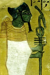 Altes Ägypten, Wandmalerei, Grab von Sennedjem, Grab der Adligen, Theben, Deir el Medina