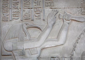 Thot, Kom Ombo Tempel (Relief)