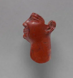 Einlage: Kopf eines Königs, 380-246 v. Chr.