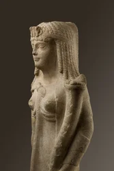 Statue einer ptolemäischen Königin, vielleicht Kleopatra VII., 200-30 v. Chr.