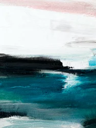 Abstrakter Ozeanhorizont
