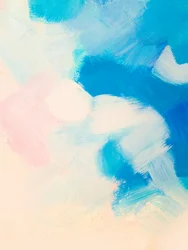 Ruhige Blaue Pinselstriche