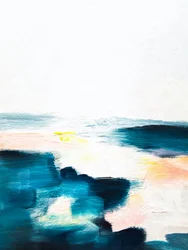 Ruhiger Ozean Abstrakt