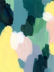 Bunte Pinselstrich Abstrakt
