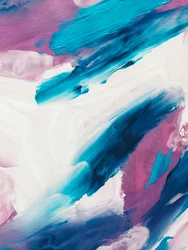 Dynamisches Blau-Pink Abstrakt