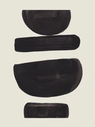 Moderne abstrakte Balance