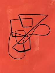 Moderne Korallenabstraktion