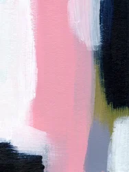 Moderne Rosa Farbblöcke