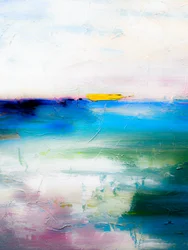 Lebhafter Ozeanhorizont