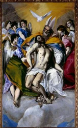 Die Dreifaltigkeit, 1577, Maße: 3 x 1,79 m, Madrid, Museo del Prado
