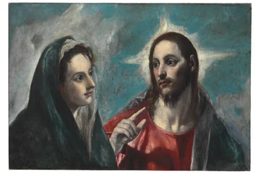 Christus nimmt Abschied von seiner Mutter