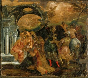 Die Anbetung der Könige, 1565-1567