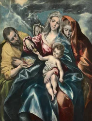 Die Heilige Familie mit Maria Magdalena, ca. 1590-1595